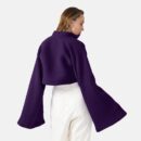 Purple Rib Knit Sweater Way06